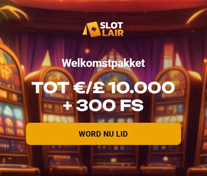 Slotlair banner mobile